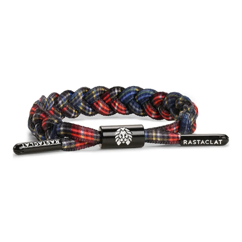 Rastaclat Polyester Small Lion Woven Bracelet Unisex-2