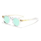 Transparent Lake Green Lens