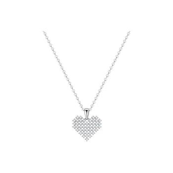 Colev Kie 925 Sterling Silver Necklace Romantic Box Women's