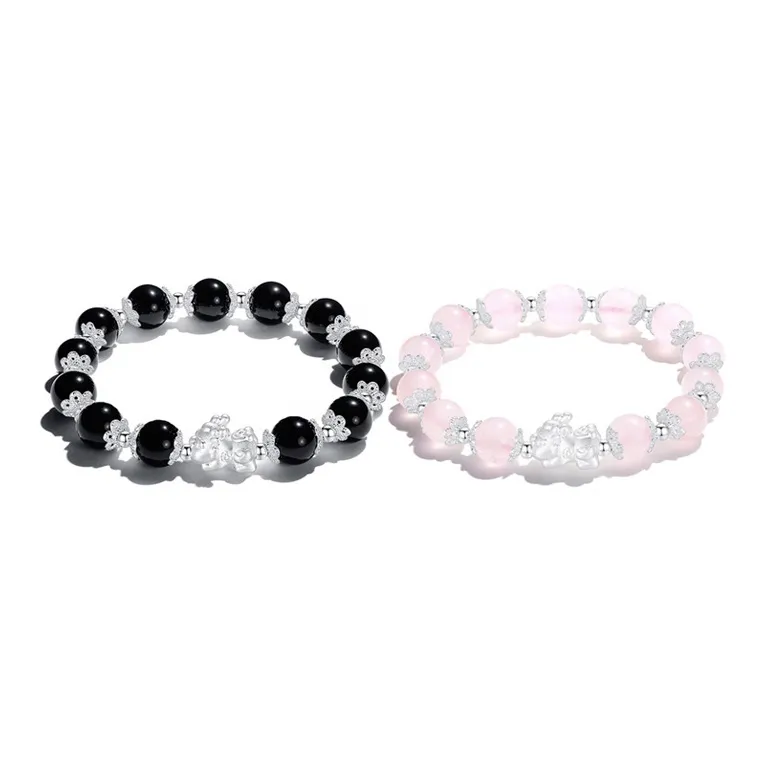 TRUE ME Colored Glaze Bracelets Unisex-4