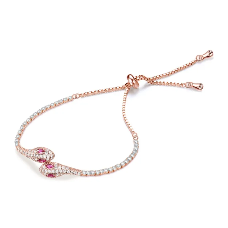 CENTURY&KINDLE 925 Sterling Silver Bracelets Women's-7