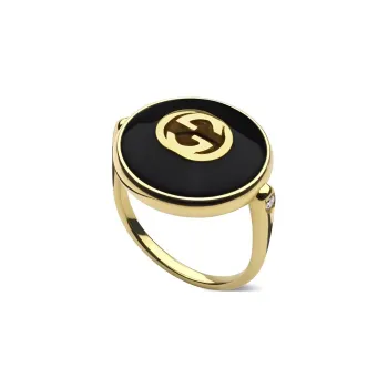 GUCCI Rose Gold Rings Unisex Gold