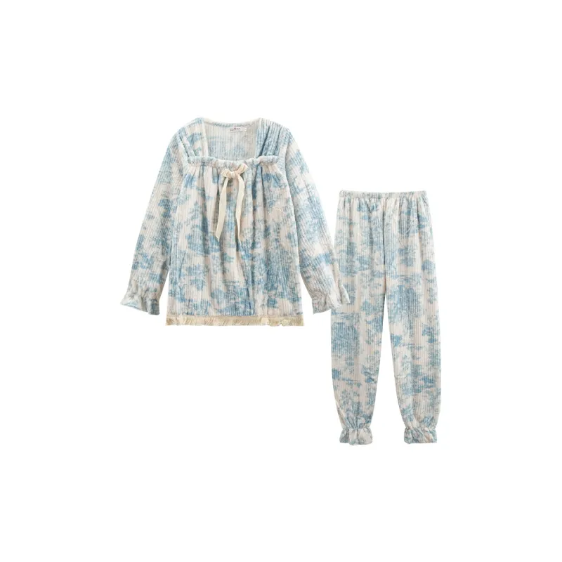 Sleeping Beauty Pajama Set Women's Image Color-0
