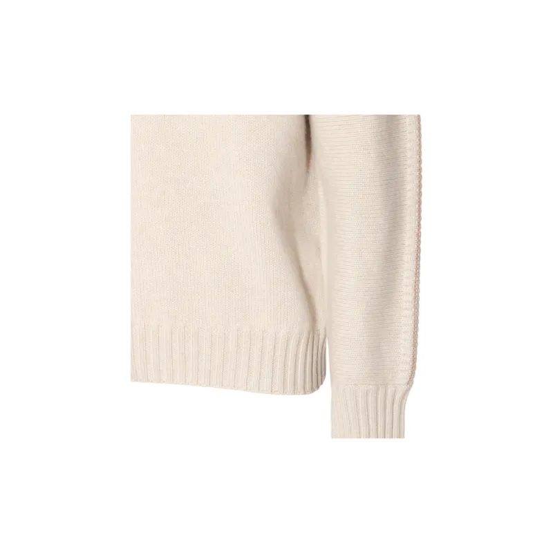 Loro Piana Long Sleeved Crewneck Knitted Jumper-5
