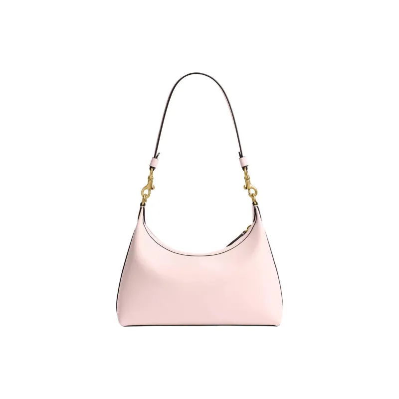 COACH Cow Leather Handbag Shoulder Bag Large Size Women's Blush Pink-2
