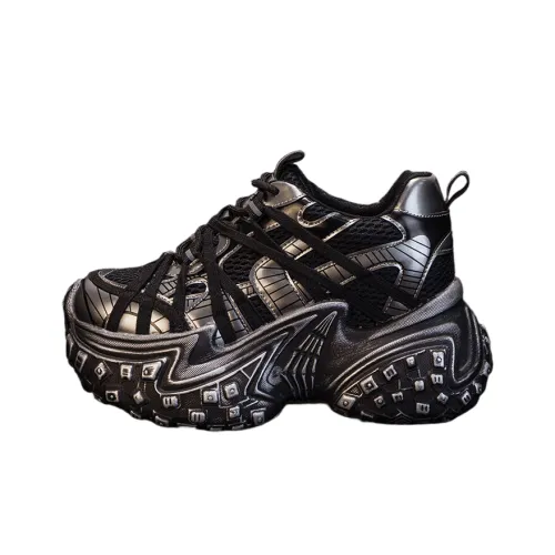 The Mystery Of Glamour Low-Top Chunky Sneakers Women's