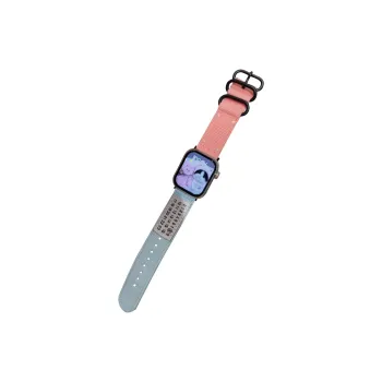 MSSM Watch Band Apple Compatibility Canvas Material