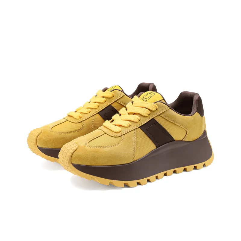 D:FUSE SCANDINAVIA Lightweight Wear-Resistant And Slip-Resistant Low-Top Chunky Sneakers Women's-6
