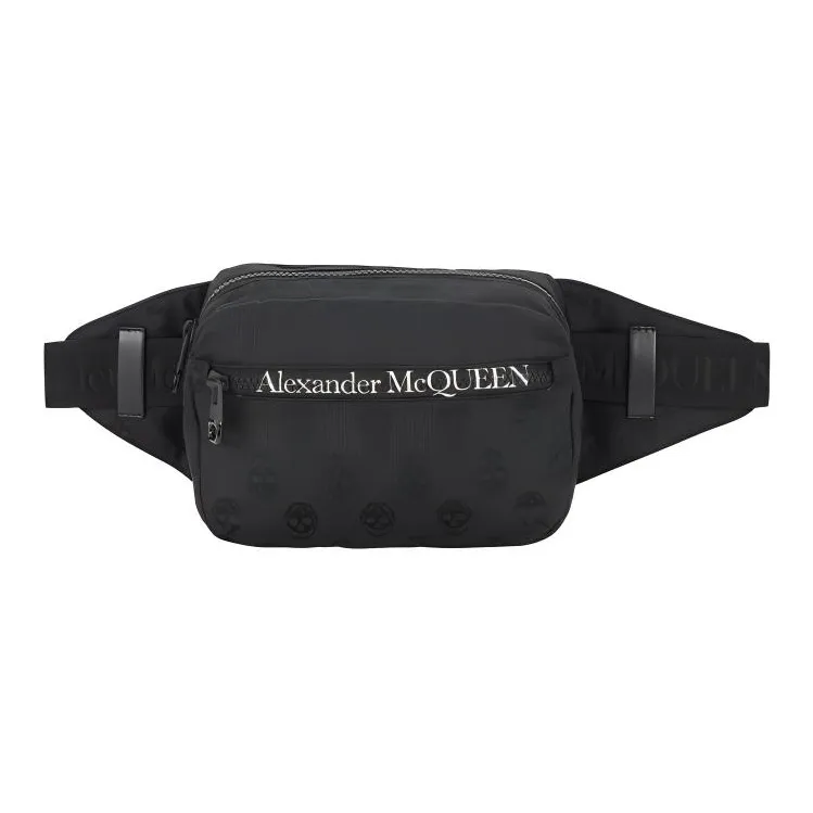 Alexander McQueen Polyamide Fanny Pack Men's Black-0