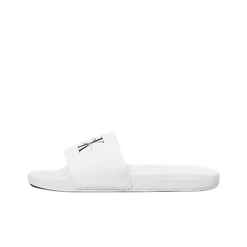 CALVIN KLEIN Slide Slippers Women's White-0