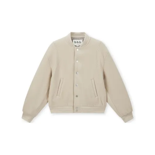 BONELESS Baseball Jacket Unisex Khaki