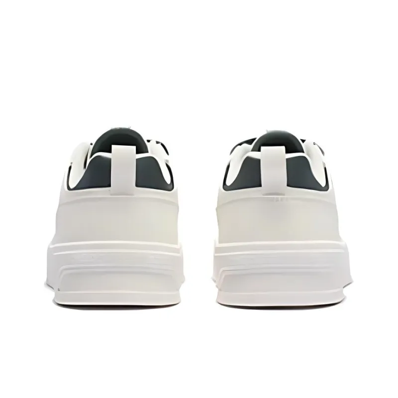 361° Anti-Slip Wear-Resistant Low-Top Skateboard Shoes Men's White Gray-4