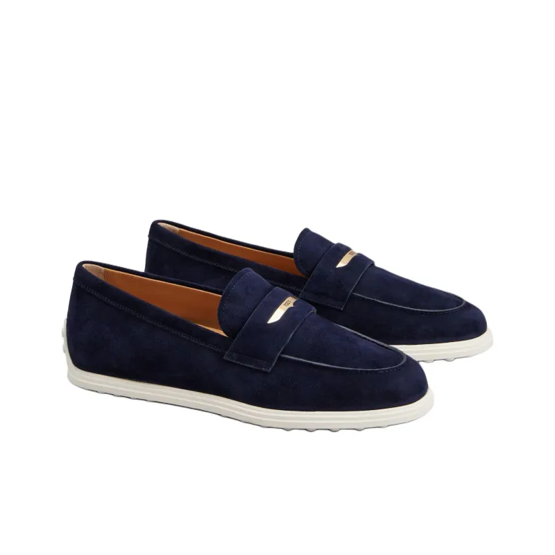 TOD'S Beanie Shoes Women's Blue-1