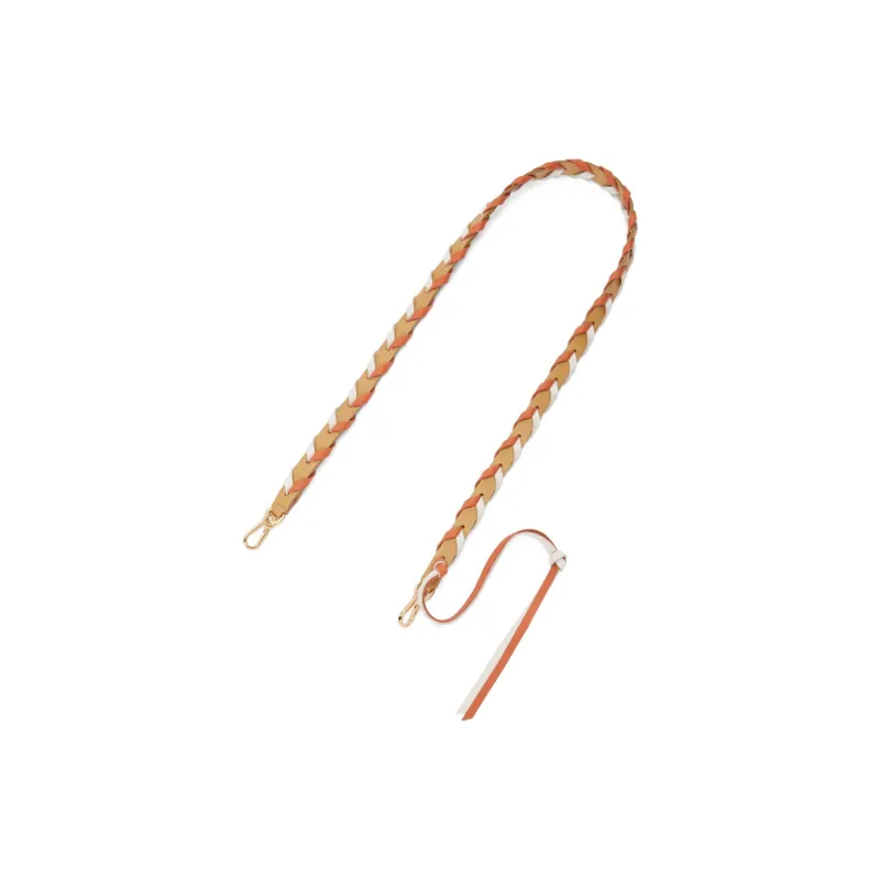 LOEWE Calfskin Woven Strap Unisex Orange-1