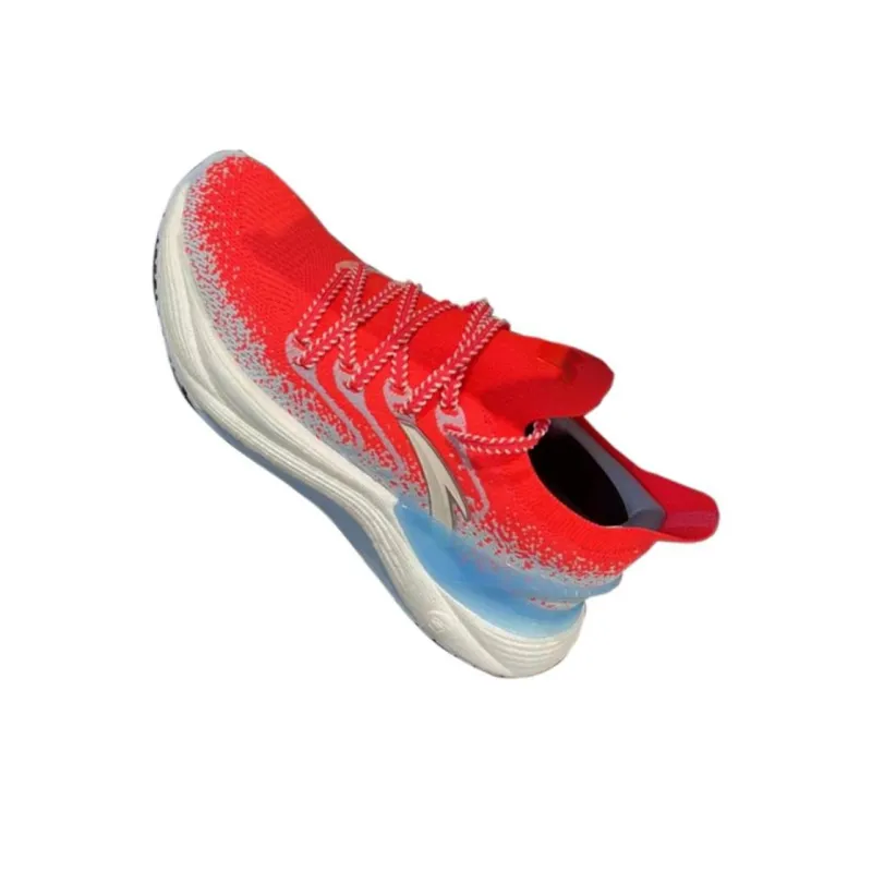 Anta Chuang 2.0 Pro Cushioning Wear Resistant Low Top Running Shoes Unisex Red-2