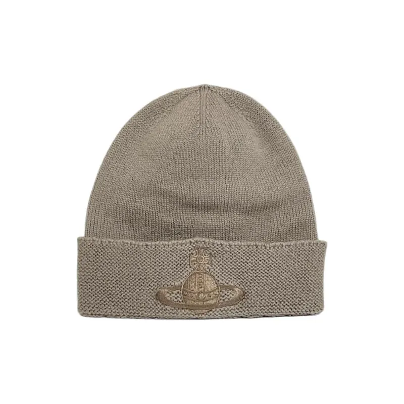 Vivienne Westwood Wool Beanies Women's Lime Gray-0