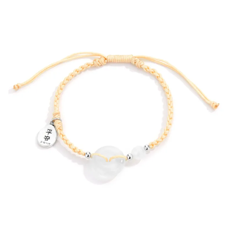 CLARKIA FLOWER Chalcedony Bracelets Unisex-7