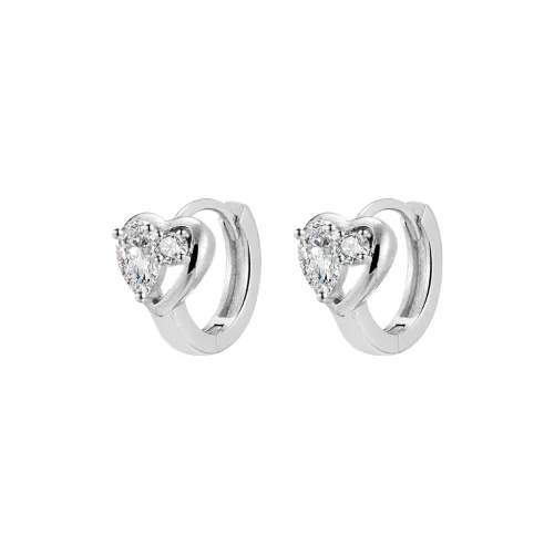EAR PARTNER Copper, Zircon Earrings Women's