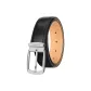 Black with Silver Buckle