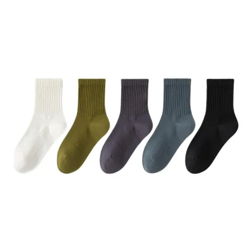 Thirteen day Season Mid Calf Socks Men's Combo Set