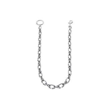 Balenciaga Zinc Alloy, Brass Pants Chains Unisex Silver