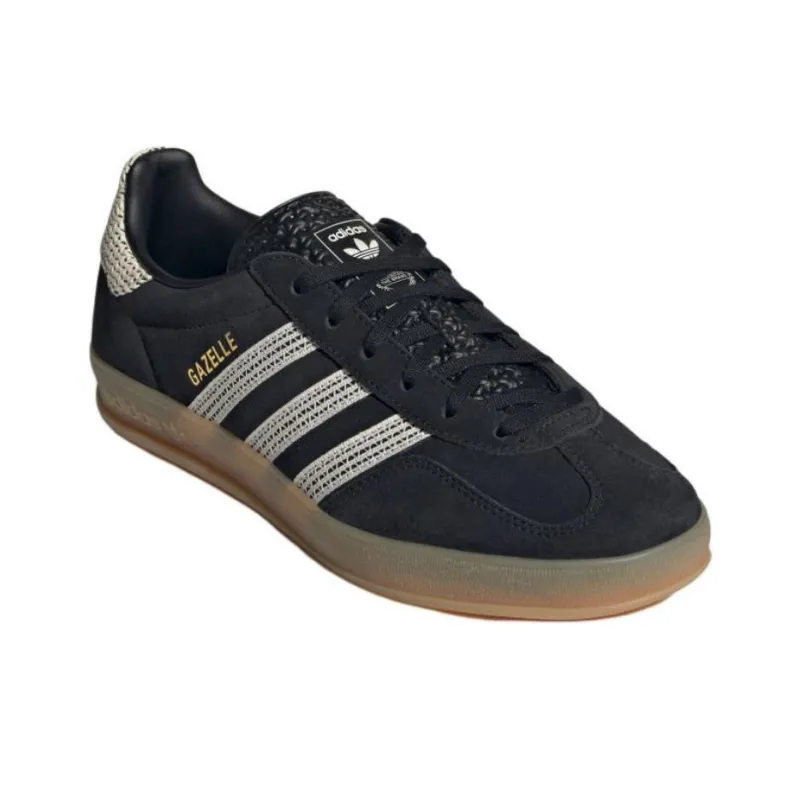 Adidas Gazelle Indoor Core Black Wonder White Women's-1