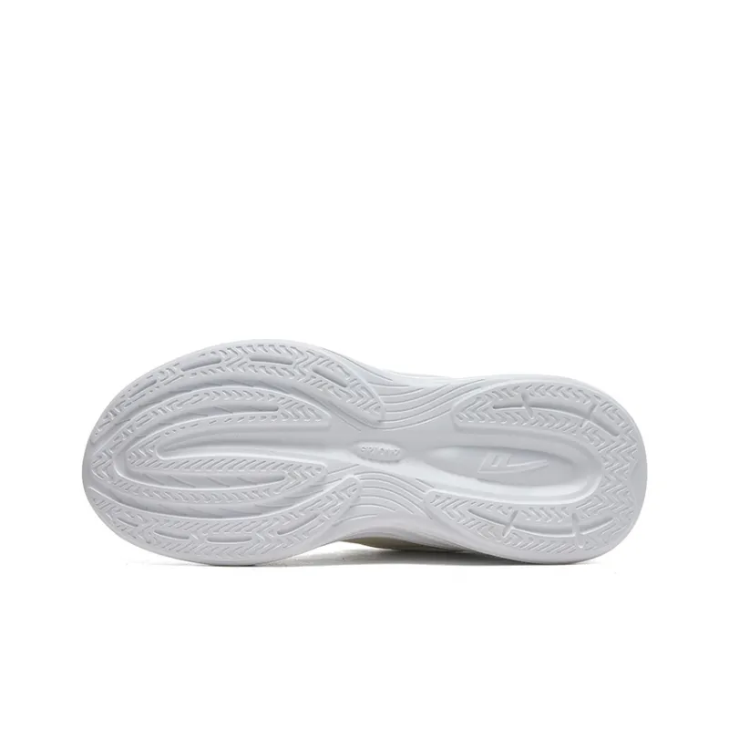 Warrior Wear resistant Lightweight Breathable And Non slip. Low Top Casual Running Shoes Unisex White Gray-4