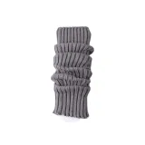 Fall Winter Leg-Shaping Slouch Socks Set ④ (Light Gray, 1 Pack)