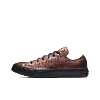 Converse CTAS Anti-Slip Wear-Resistant Low-Top Skateboard Shoes Women's Black Brown