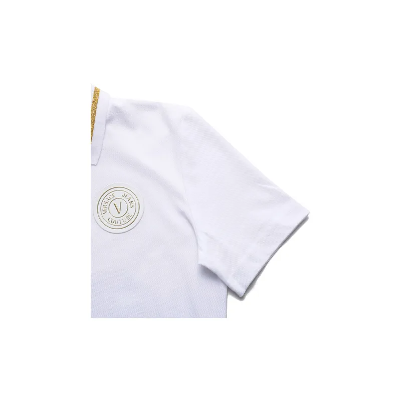 VERSACE JEANS COUTURE SS23 Polo Shirt Women's White-4