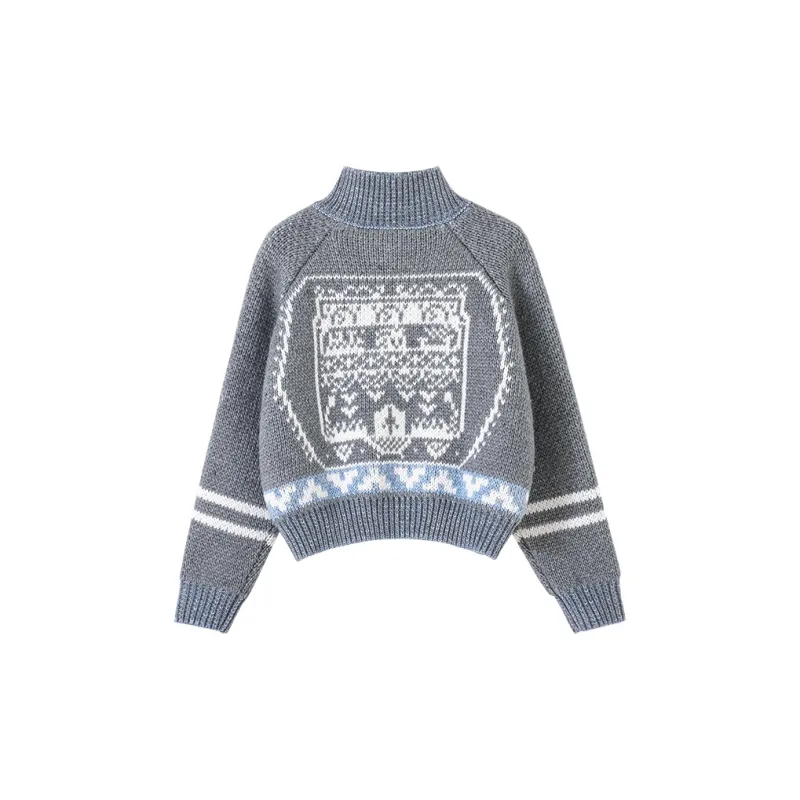 CONP Sweaters Unisex Gray Blue-1