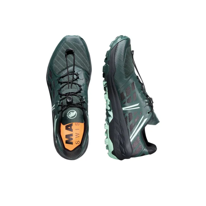 MAMMUT Sertig Cushioned Slip Resistant Breathable Lightweight Rebound Low Top Trail Running Running Shoes Men's-4
