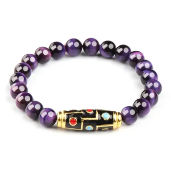 Moon Jewelry Tiger's Eye Stone Bracelets Unisex
