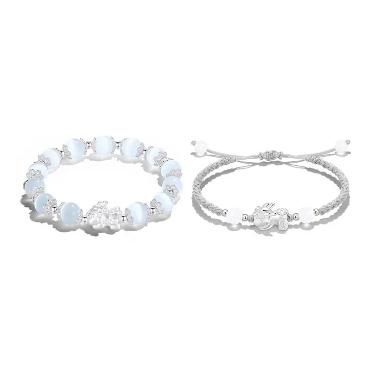 TRUE ME Colored Glaze Bracelets Unisex-5