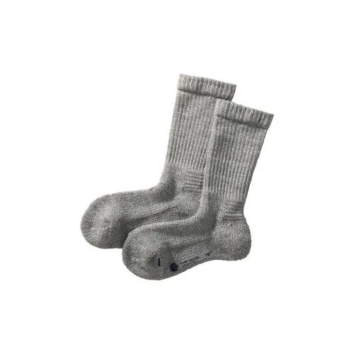 Mizuno Mid-Calf Socks Women's 1 Pack Gray