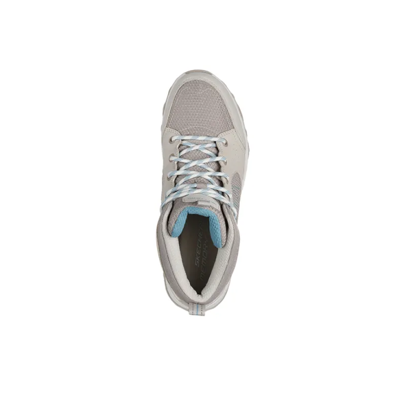 Skechers OUTDOOR Anti Slip And Wear Resistant Warm Mid Top Outdoor Shoes Women's Beige Brown-3