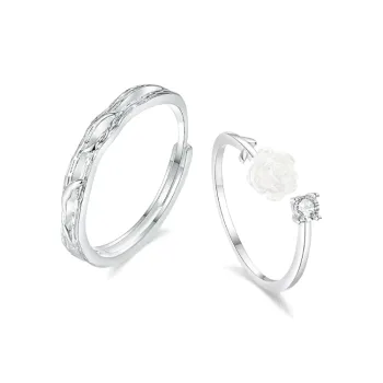 Chongqing Gold Store S925 Silver Rings Unisex