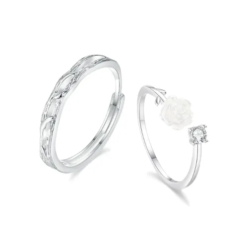 Chongqing Gold Store S925 Silver Rings Unisex