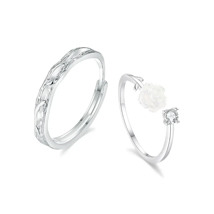 Chongqing Gold Store S925 Silver Rings Unisex-0