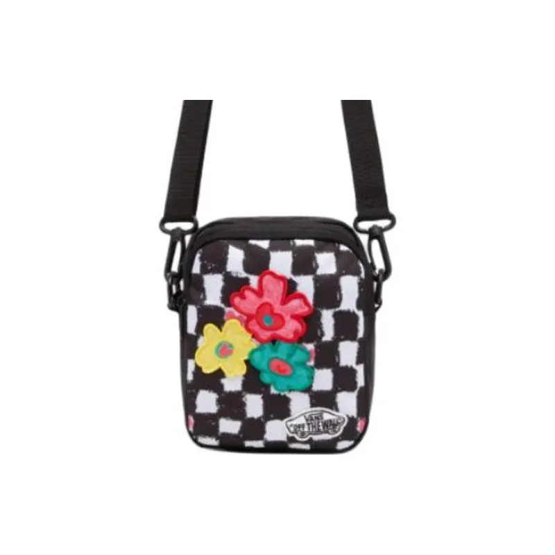 Vans Vans X THE MUSEUM VISITOR Collaboration Polyester Crossbody Bag Shoulder Bag Regular Women's Black-3