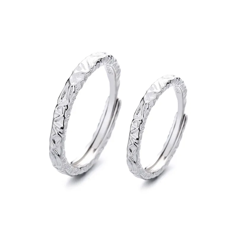 Golden Kite S999 Fine Silver Rings Unisex-0