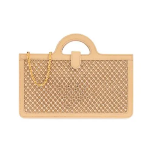 MARNI TROPICALIA Polyester Shoulder Bag Wallet Women's Light Brown