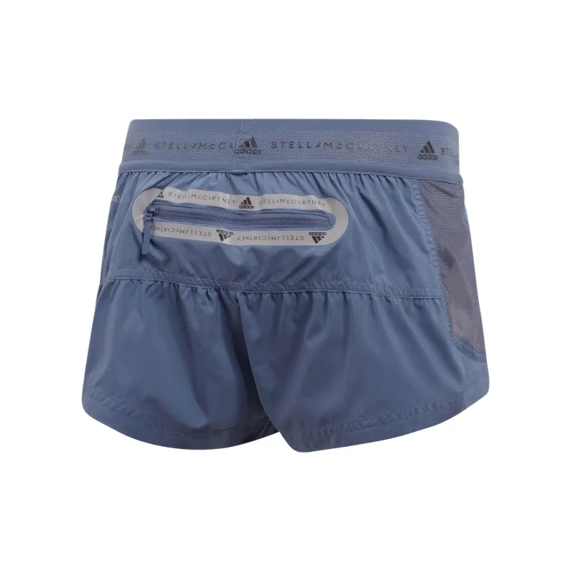 Adidas x Stella McCartney Adizero By Sports Shorts Women's Medium Blue Gray-1