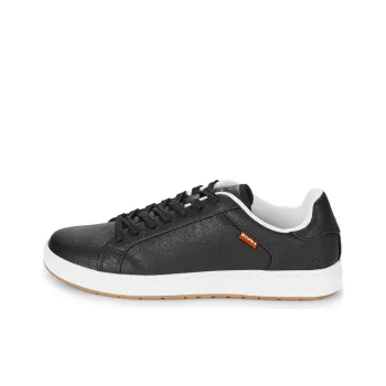 Levi's Piper Abrasion Resistant Low Top Skateboard Shoes Men's Black