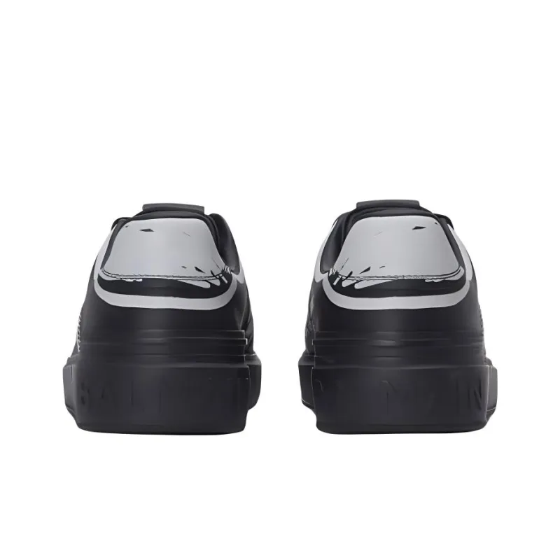 BALMAIN B Court Lace Up Sneakers-3