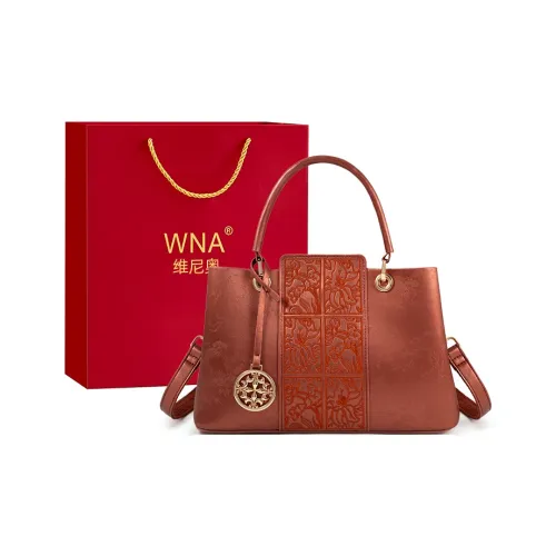 Vigno Synthetic Leather Tote Bag Shopping Bag Crossbody One Shoulder Handbags Regular Women's Red