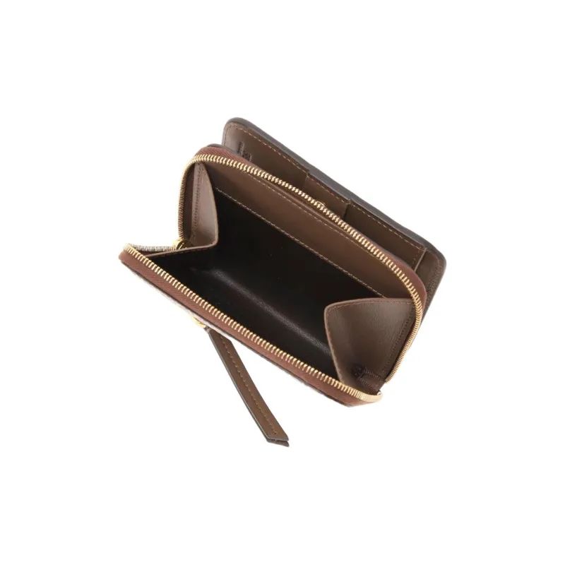 FENDI Calfskin Wallet Unisex Light Umber-2