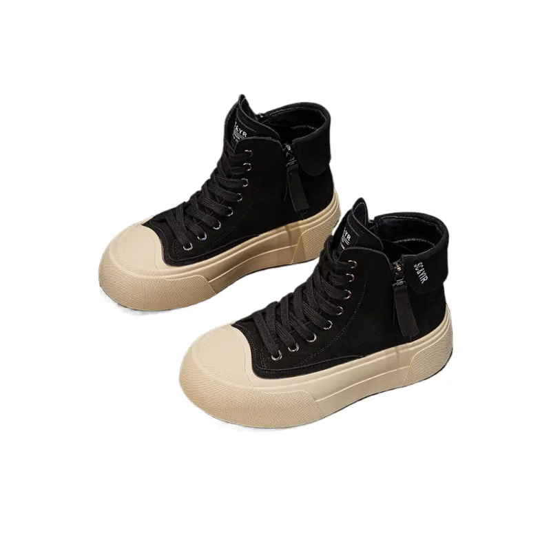The Mystery Of Glamour High Top Casual Shoes Women's-14
