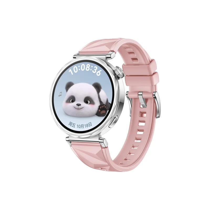 CHRROTA Compatibility Huawei GT5 GT4 Strap Women's Elegant 18mm Silicone Strap Watch Bands-6