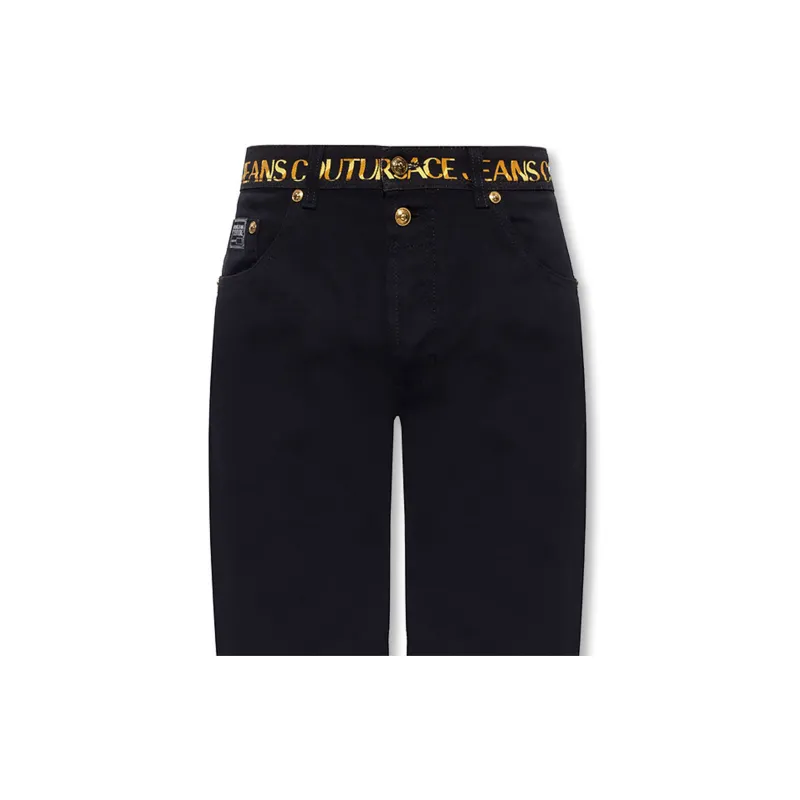 VERSACE JEANS COUTURE SS22 Jeans Men's Black-4